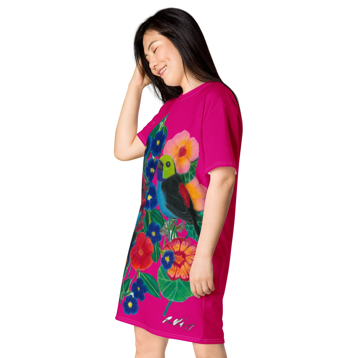 Wings of the Rainforest T-shirt dress