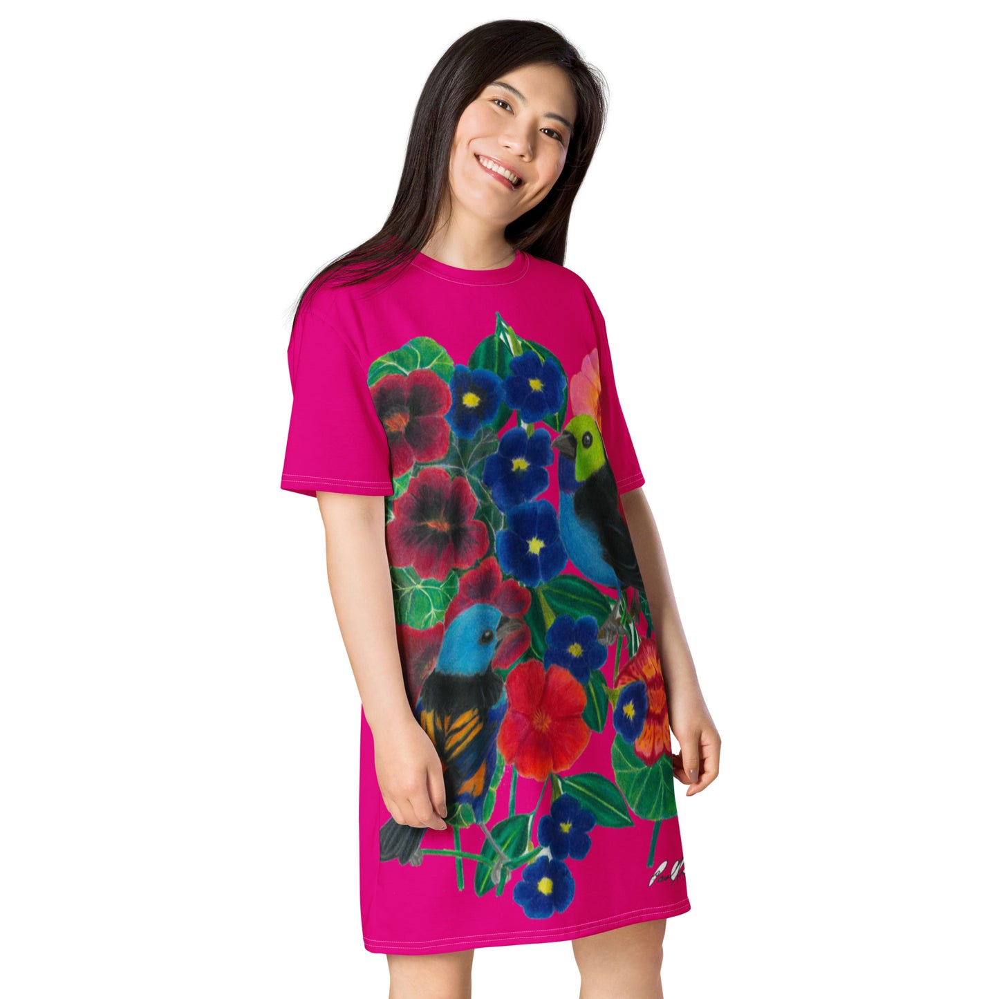 Wings of the Rainforest T-shirt dress