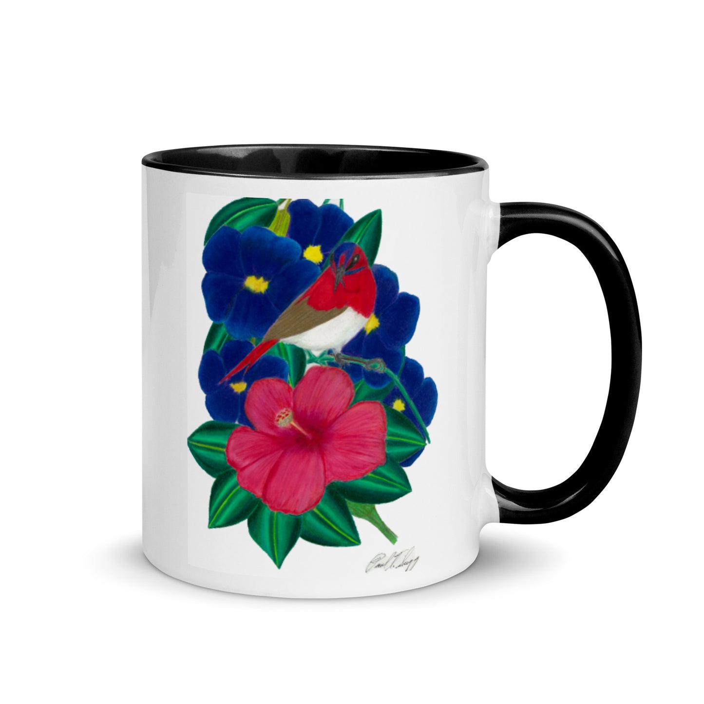 Temminck's Sunbird color mugs