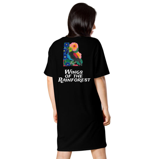 Bird Lover's T-shirt dress - redrockartwork