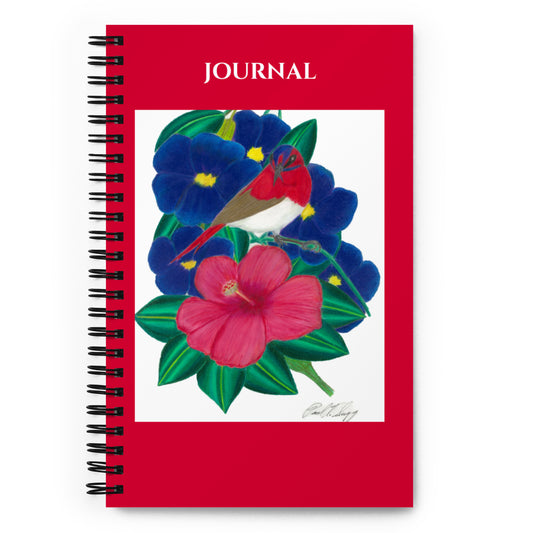 Wings of the Rainforest Journal/Notebook with Temminck's Sunbird